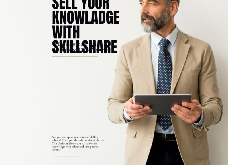 Sell Your Knowledge on Skillshare